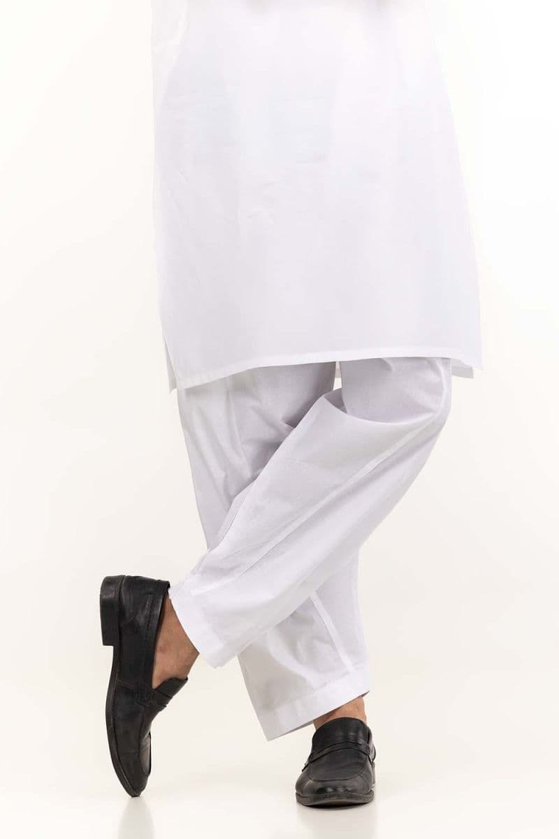 White Basic Shalwar thumbnail