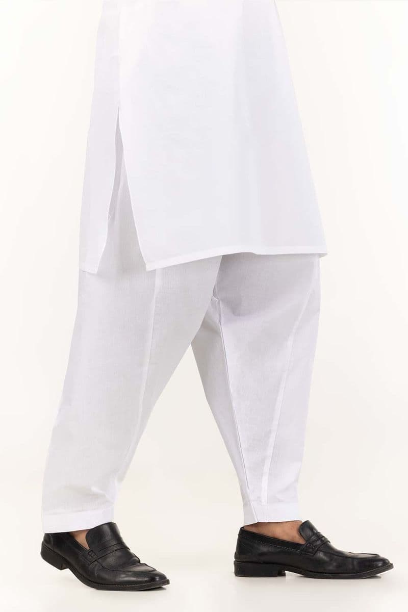 White Basic Shalwar thumbnail