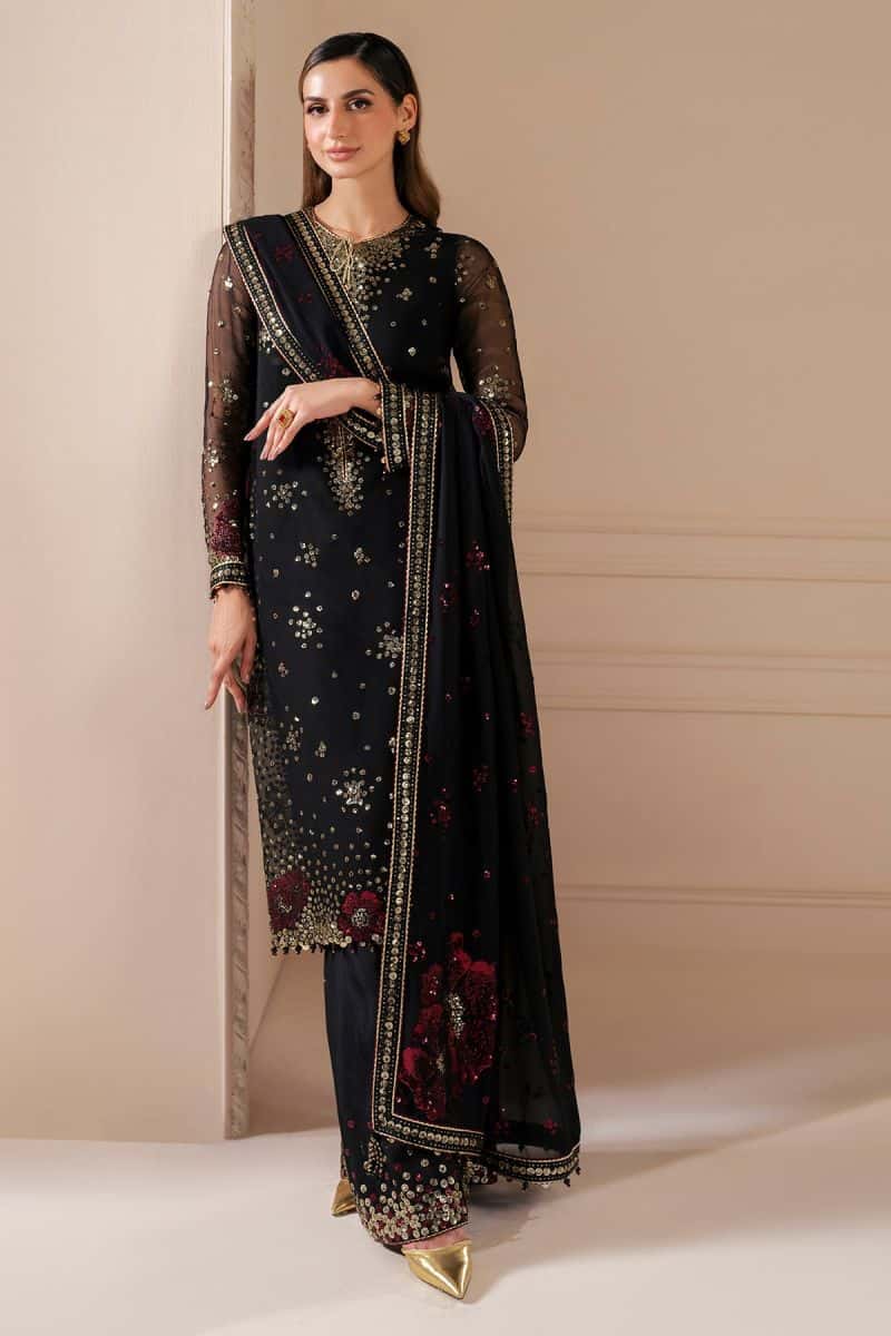 EMBROIDERED CHIFFON UC-3070 - alternate view