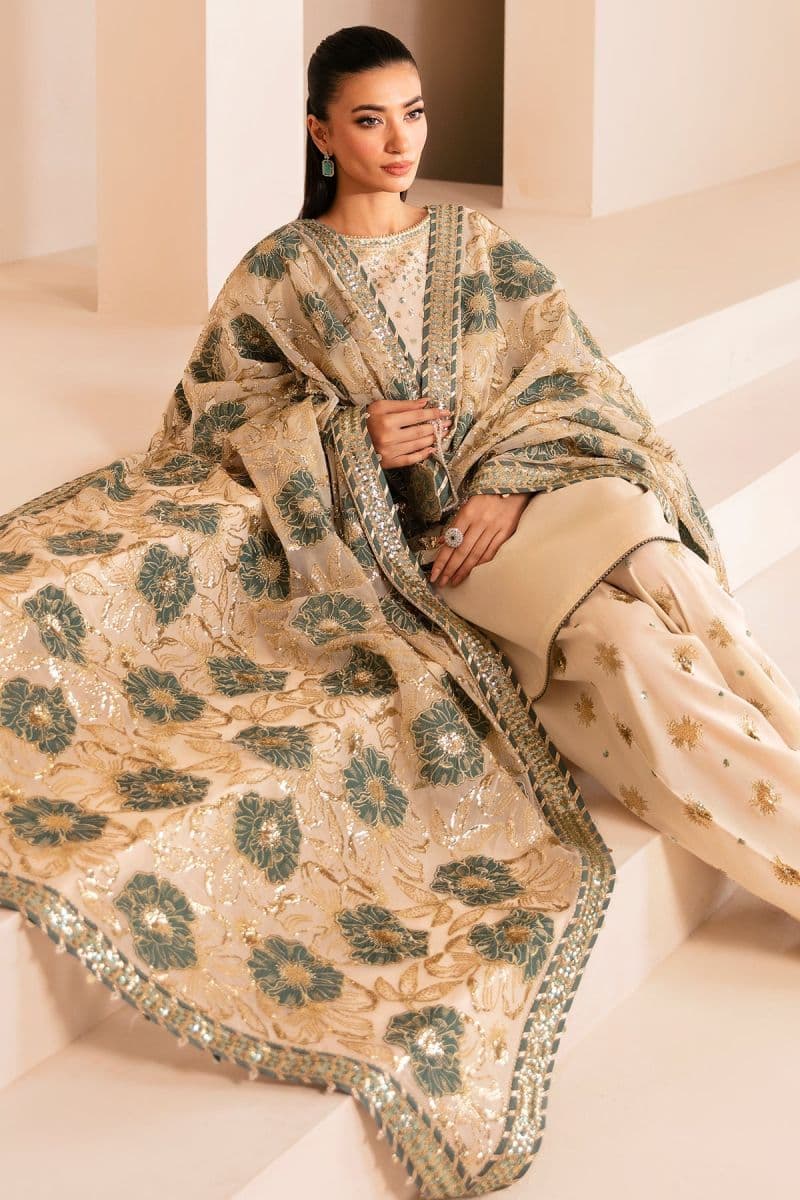 Premium Embroidered Raw Silk UR-7039 thumbnail