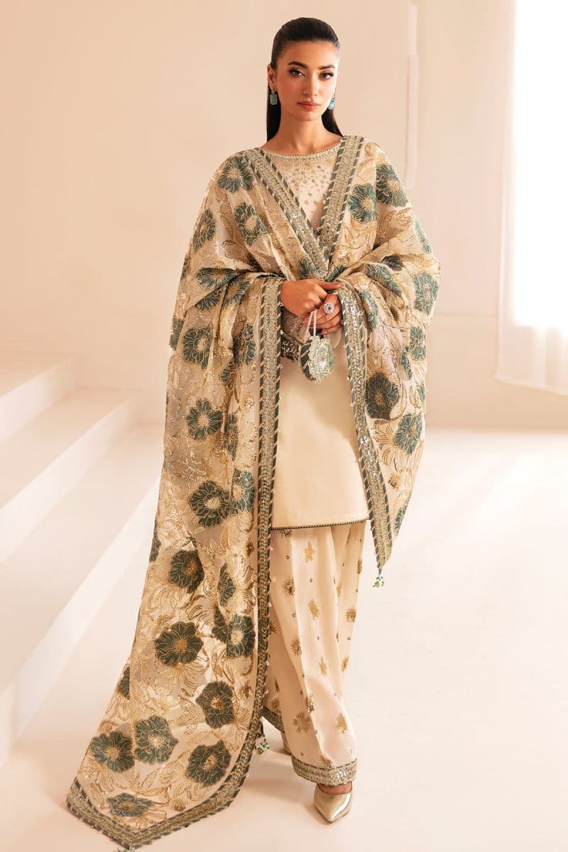 Premium Embroidered Raw Silk UR-7039 thumbnail
