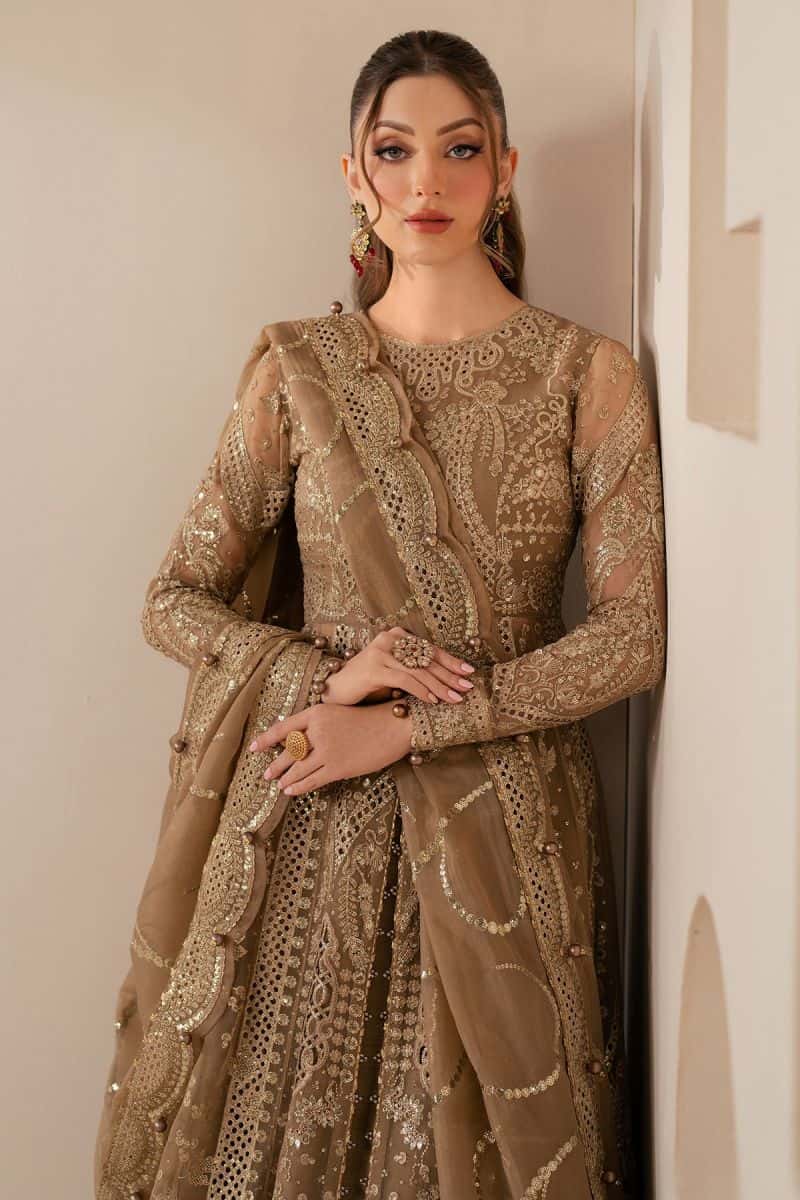 EMBROIDERED CHIFFON WF'25-04 - alternate view