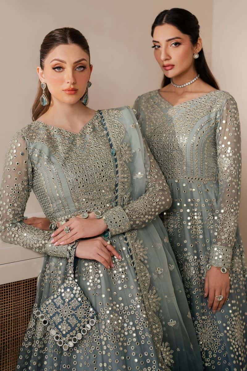 EMBROIDERED CHIFFON UC-3115 - alternate view