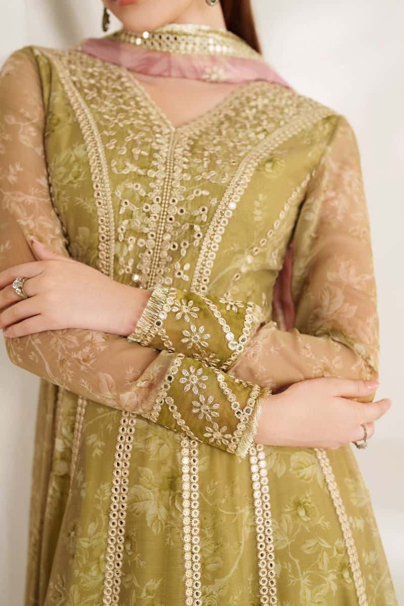 EMBROIDERED CHIFFON UC-3089 - alternate view