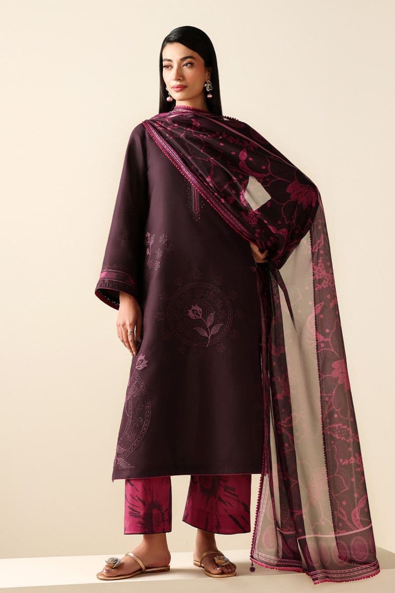 EMBROIDERED LAWN USE-9338 thumbnail