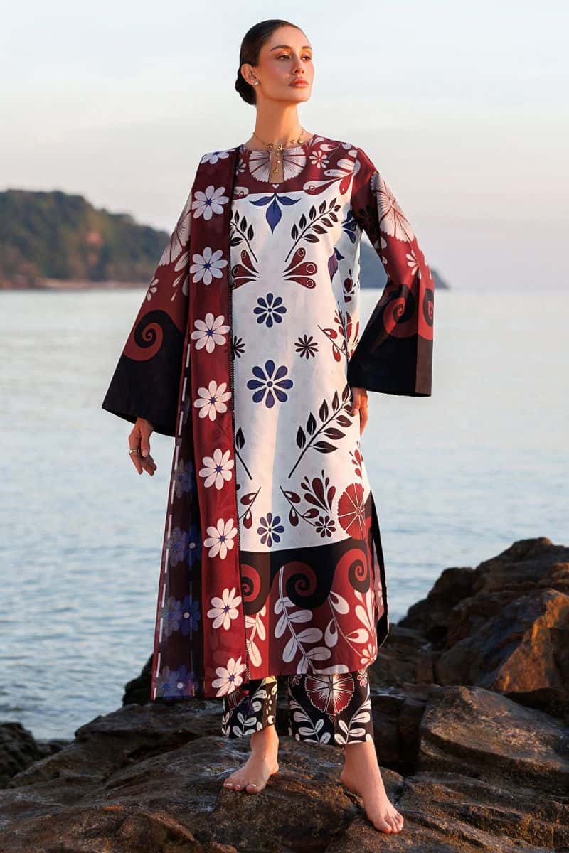 DIGITAL PRINTED LAWN RTW-1320 - alternate view