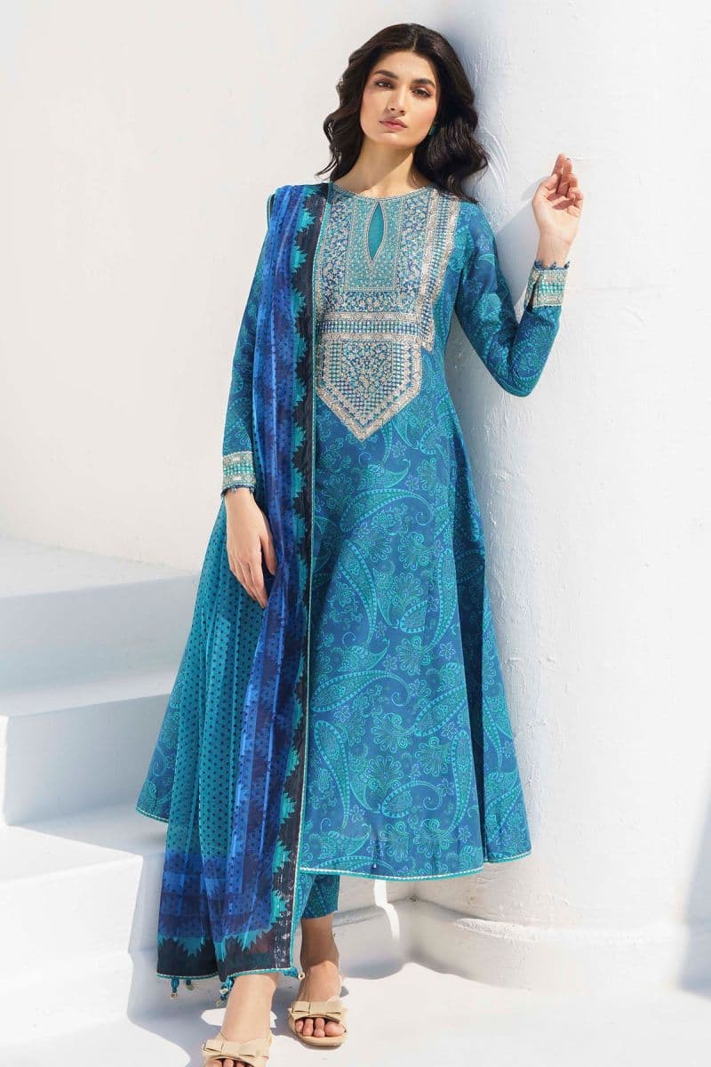 EMBROIDERED LAWN RTW-1308 thumbnail