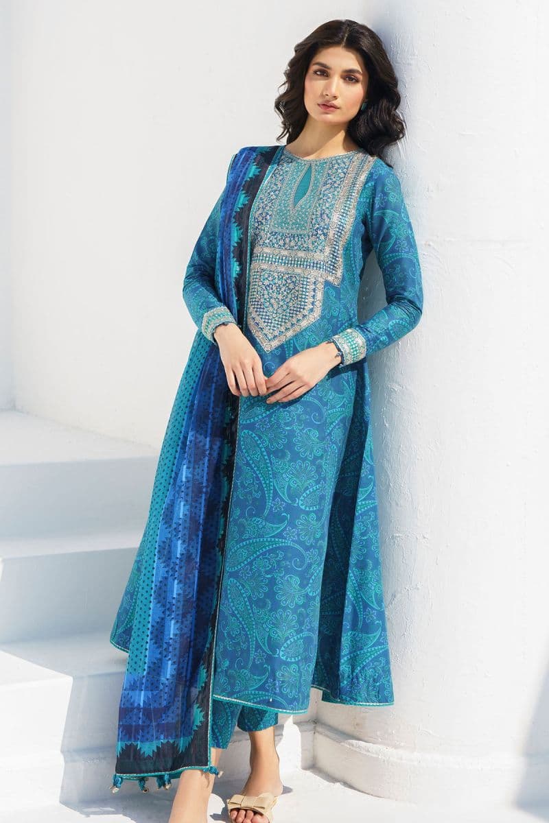 EMBROIDERED LAWN RTW-1308 thumbnail