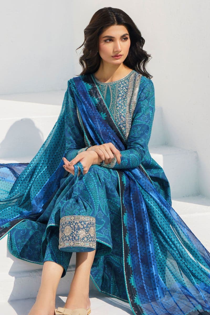 EMBROIDERED LAWN RTW-1308 thumbnail