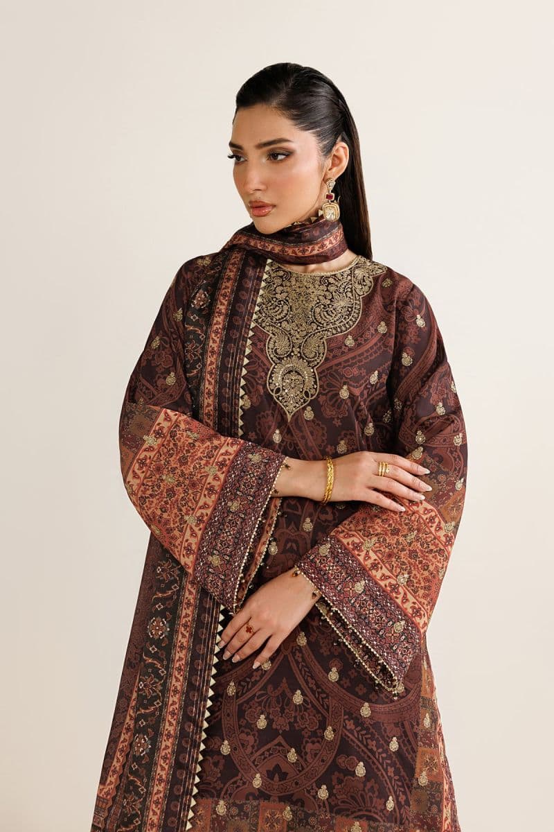 EMBROIDERED RAW SILK UR-7090 thumbnail