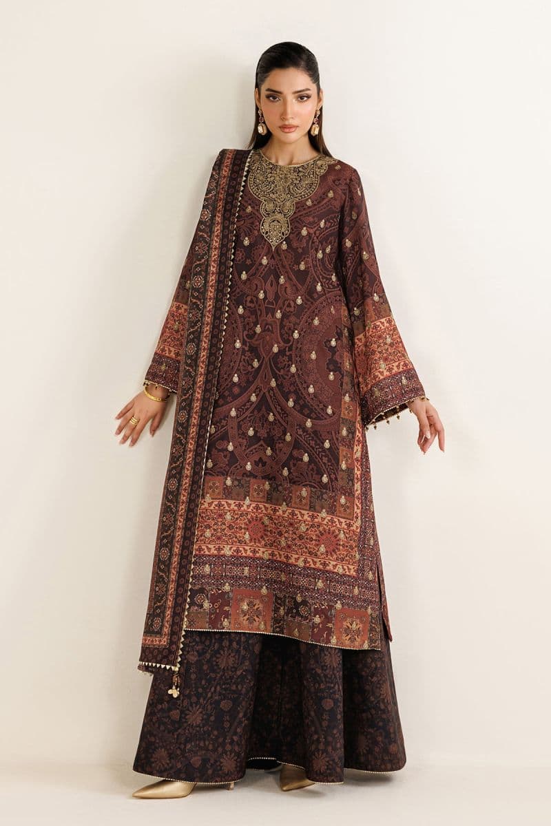EMBROIDERED RAW SILK UR-7090 thumbnail