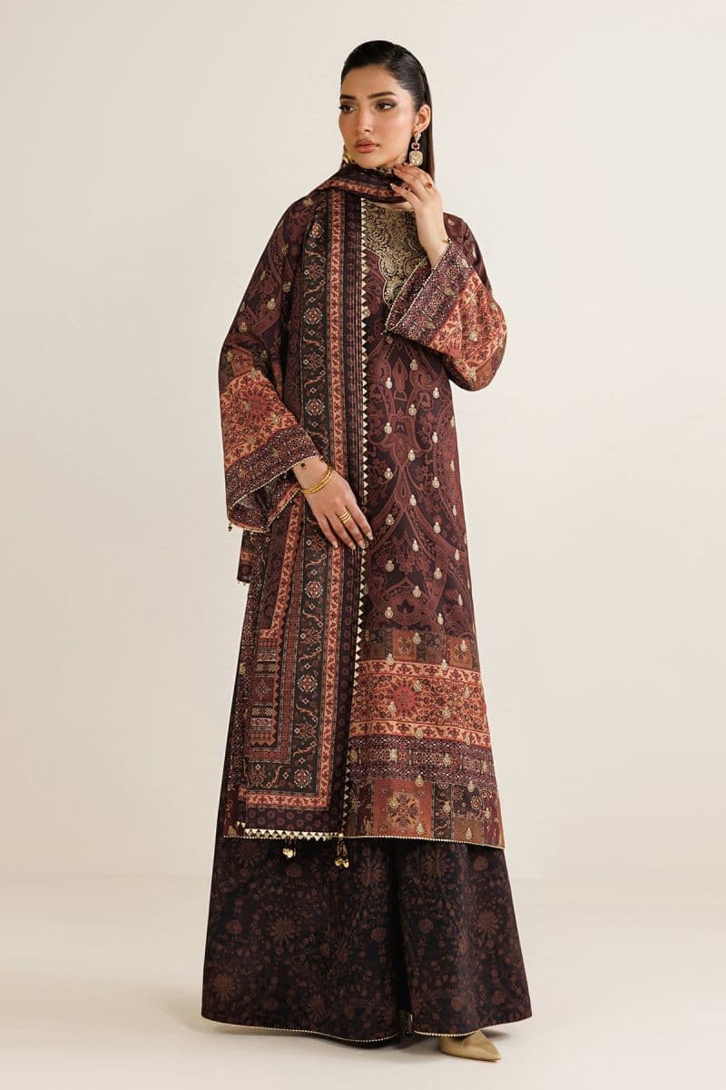 EMBROIDERED RAW SILK UR-7090 thumbnail