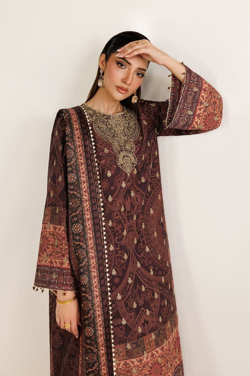EMBROIDERED RAW SILK UR-7090 thumbnail