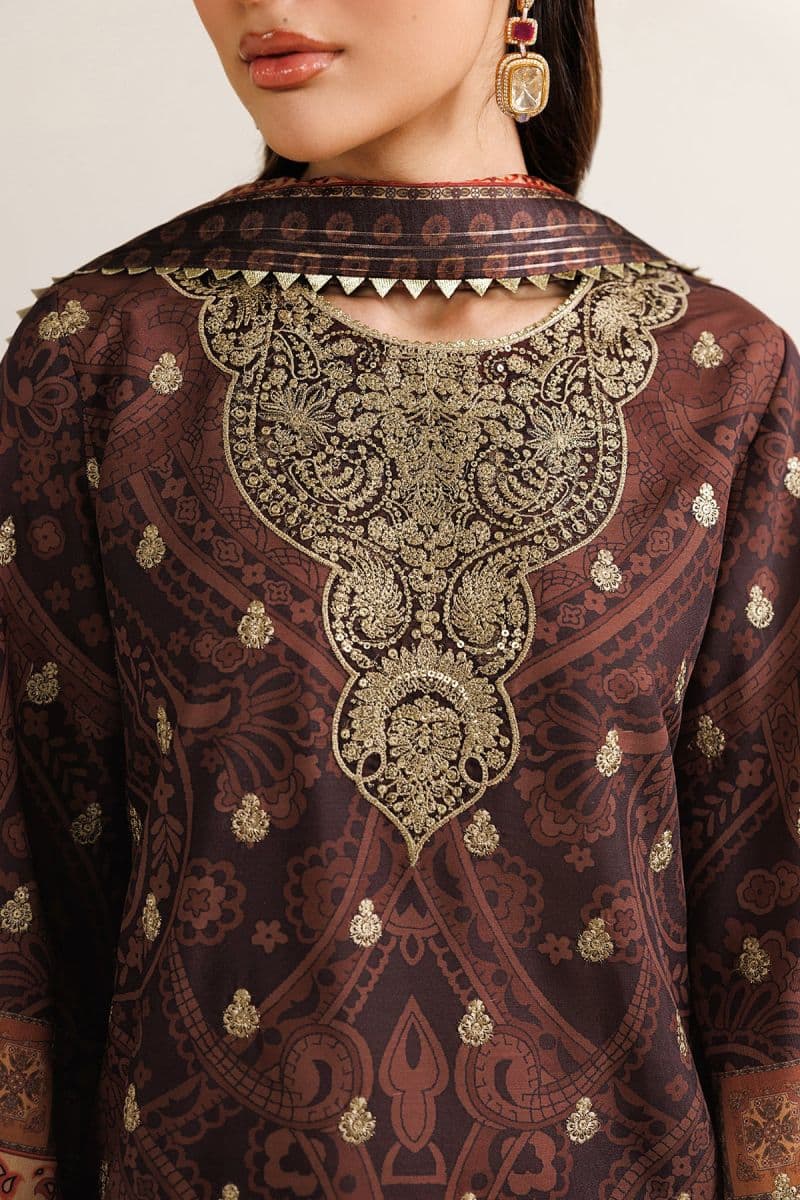 EMBROIDERED RAW SILK UR-7090 thumbnail
