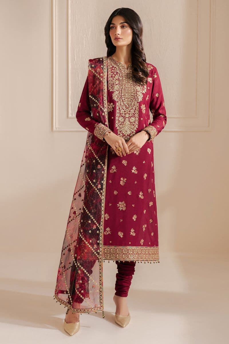 Embroidered Raw Silk UR-7052 thumbnail