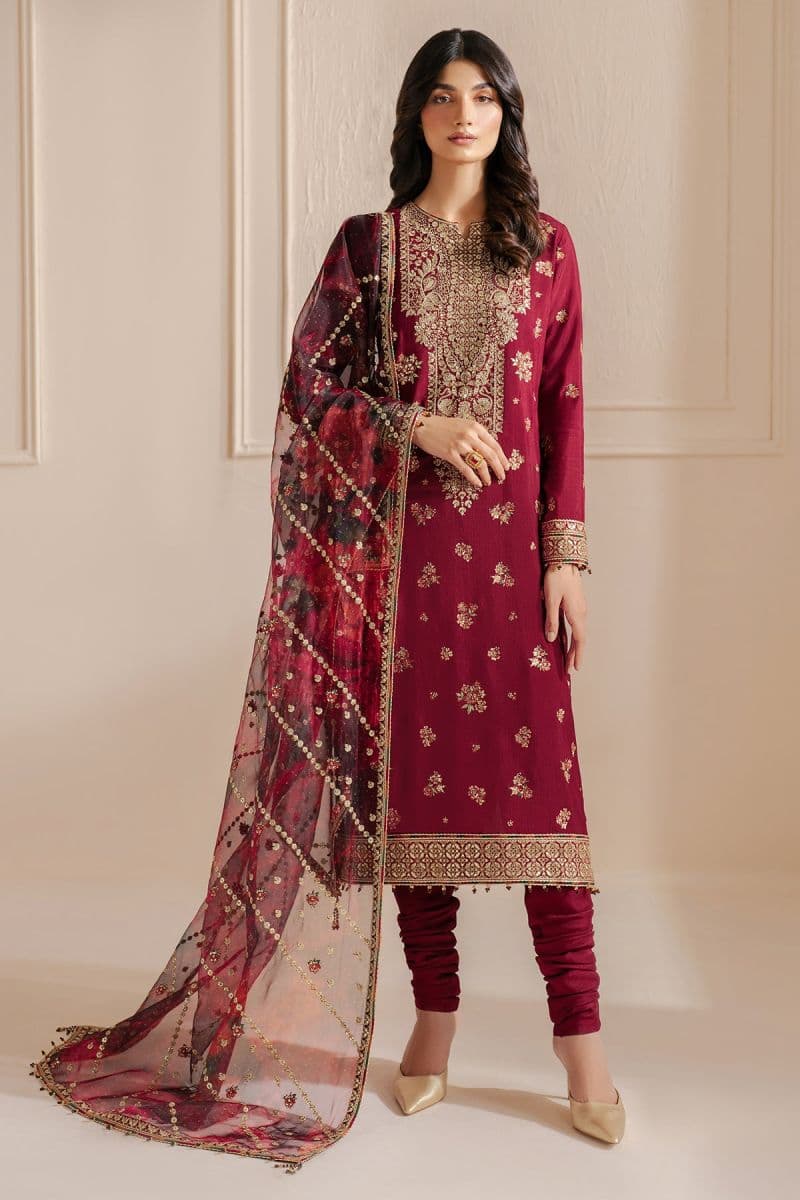 Embroidered Raw Silk UR-7052 thumbnail