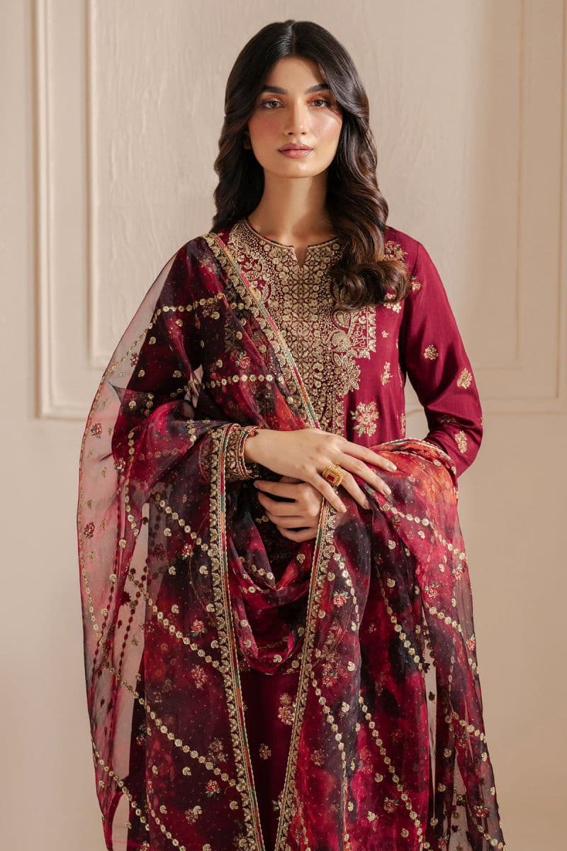 Embroidered Raw Silk UR-7052 thumbnail