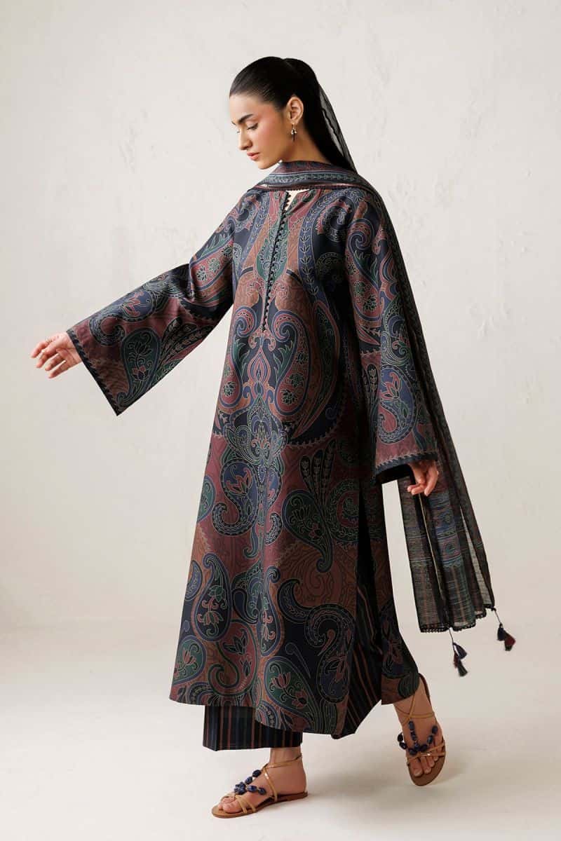 DIGITAL PRINTED LAWN RTW-9381 - alternate view