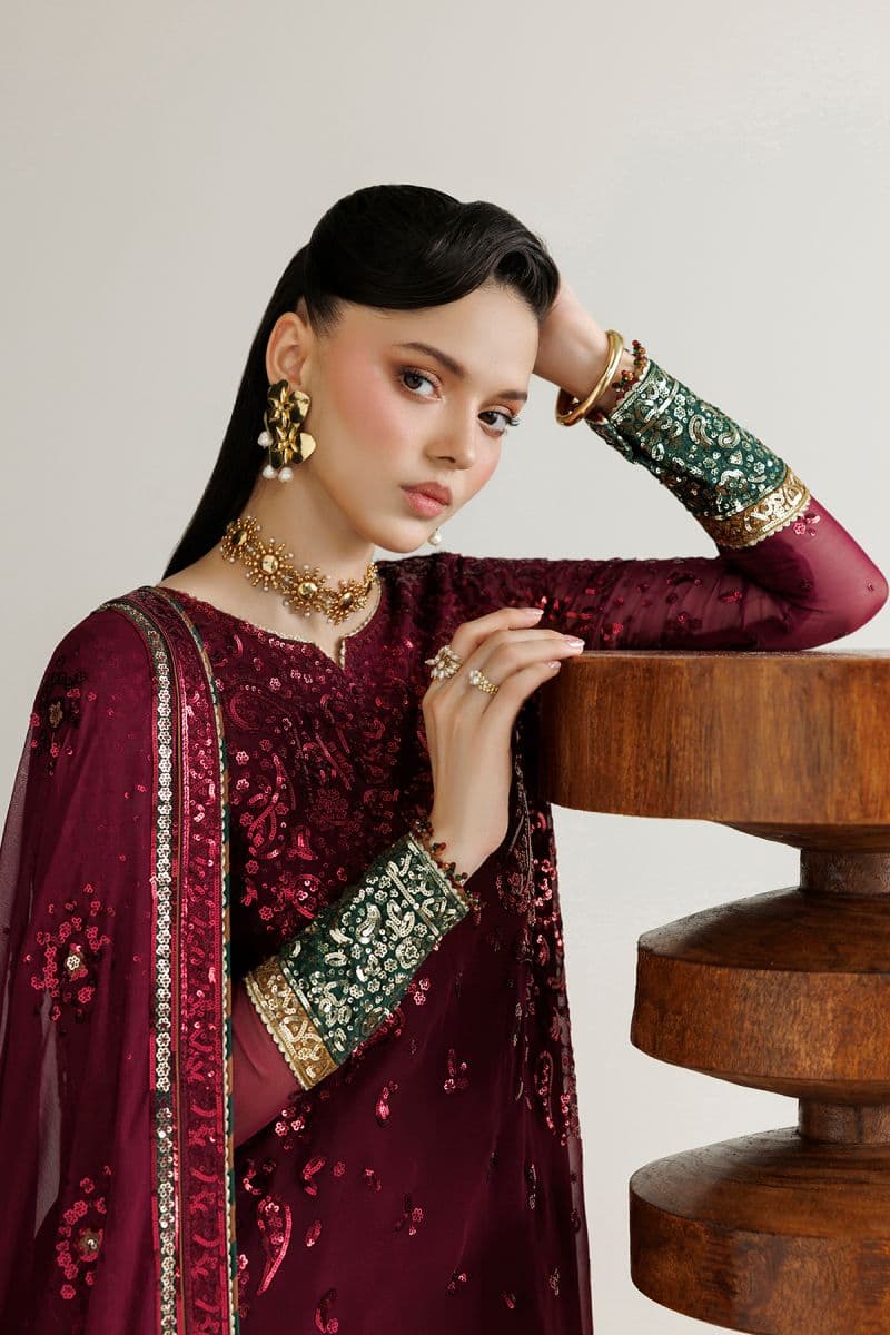 EMBROIDERED CHIFFON UC-3137 thumbnail