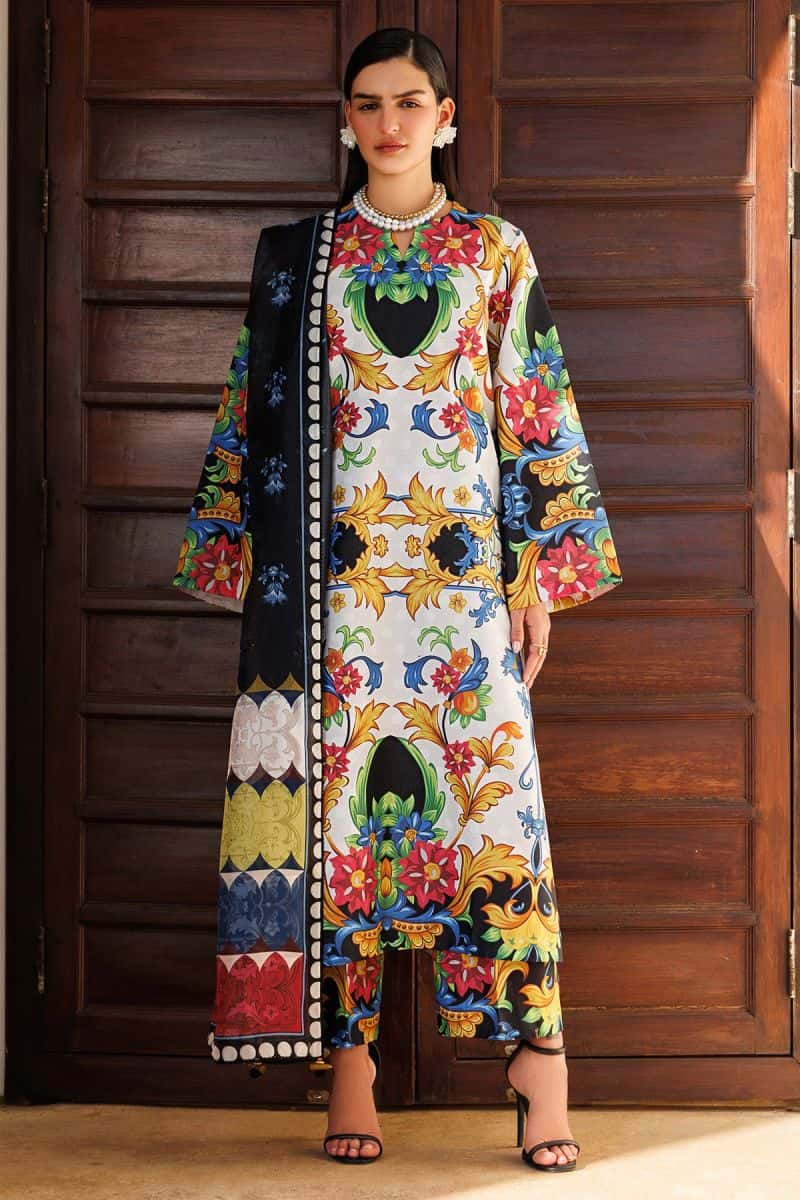 DIGITAL PRINTED LAWN RTW-9324 - alternate view