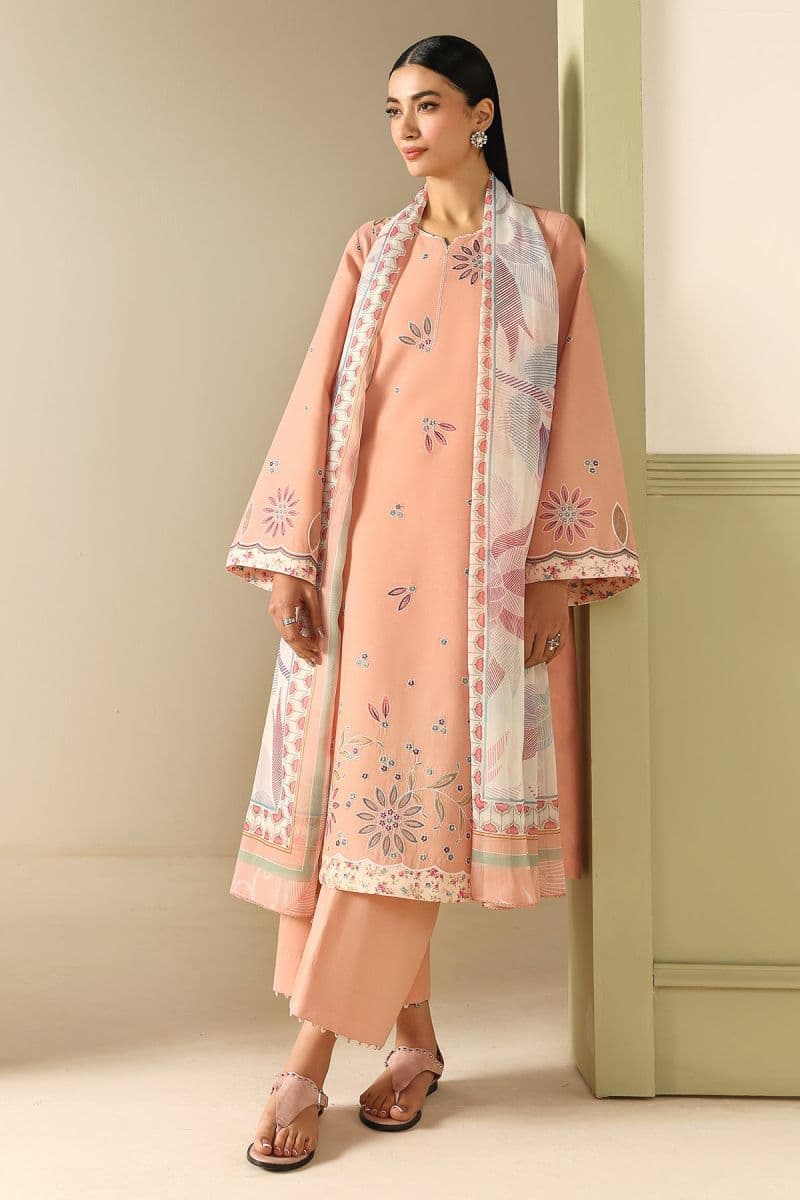 Embroidered Cambric Ready-to-Wear Suit (RTW-9274) thumbnail