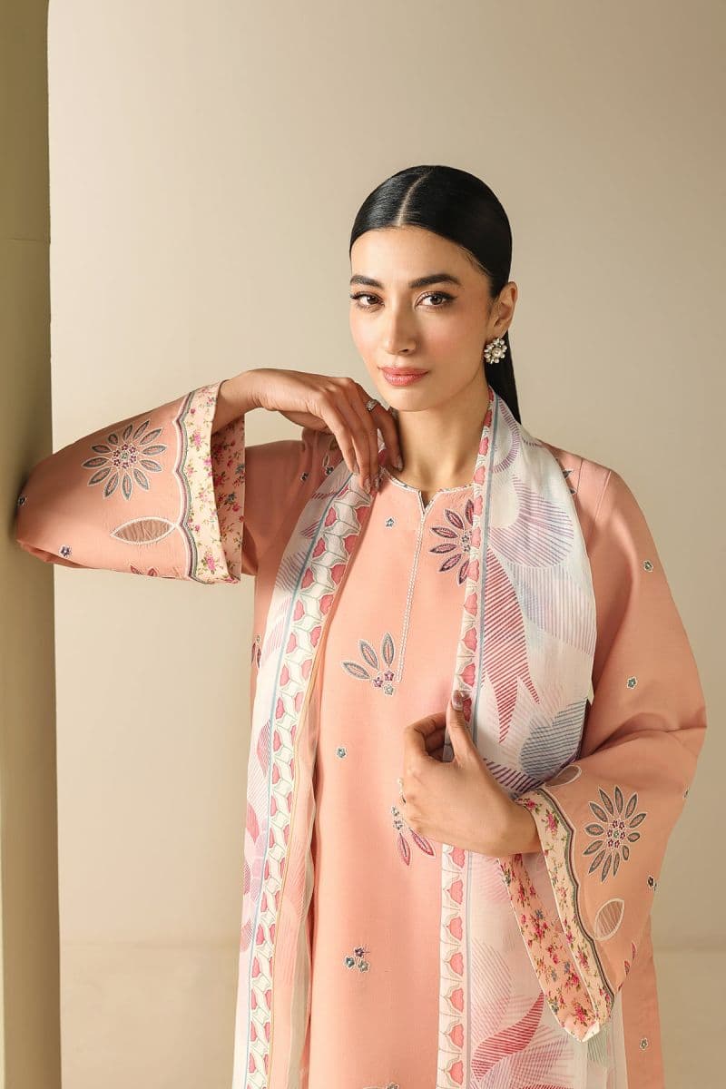 Embroidered Cambric Ready-to-Wear Suit (RTW-9274) thumbnail
