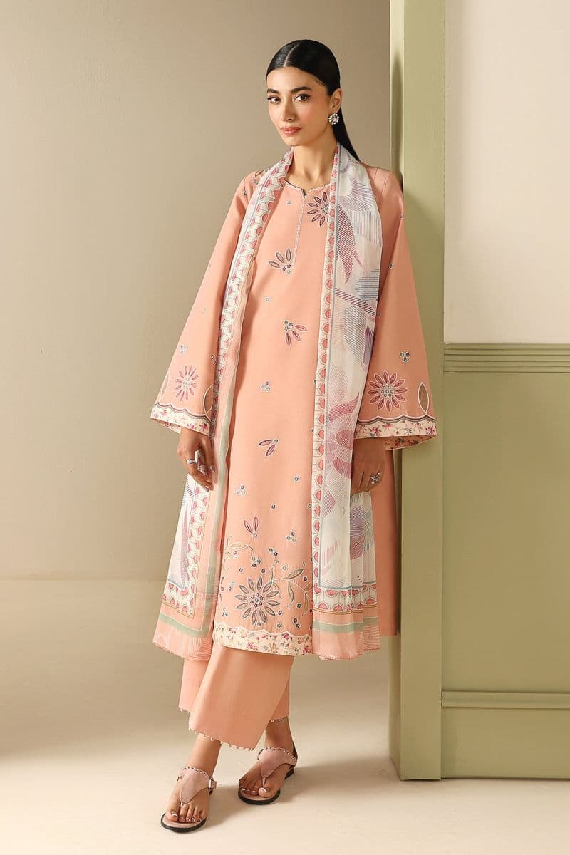 Embroidered Cambric Ready-to-Wear Suit (RTW-9274) thumbnail