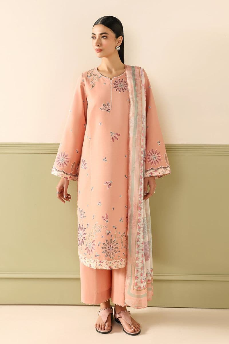 Embroidered Cambric Ready-to-Wear Suit (RTW-9274) thumbnail