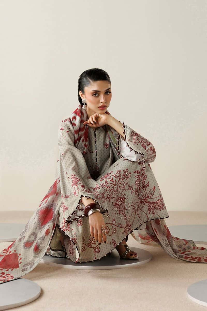 HANDWORK RAW SILK OR26-D06 - alternate view