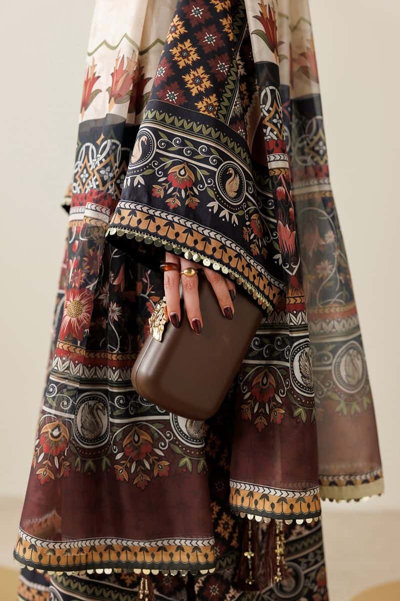HANDWORK RAW SILK OR26-D03 - alternate view