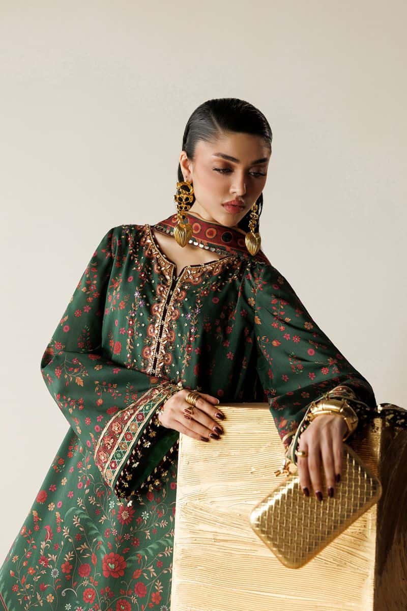 HANDWORK RAW SILK OR26-D01 - alternate view