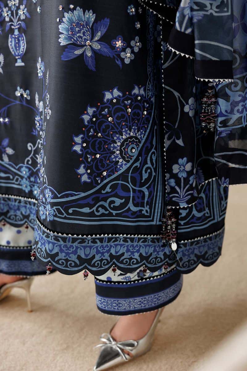 HANDWORK RAW SILK OR26-D05 - alternate view