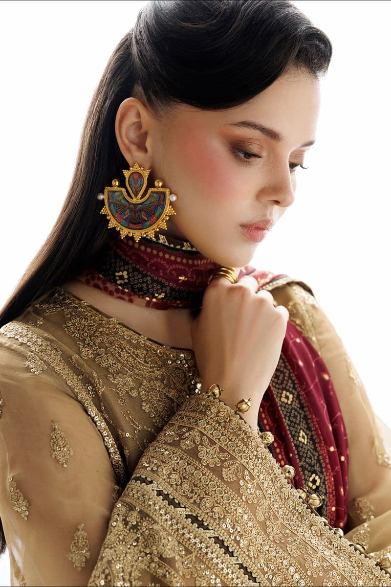 EMBROIDERED CHIFFON UC-3136 thumbnail