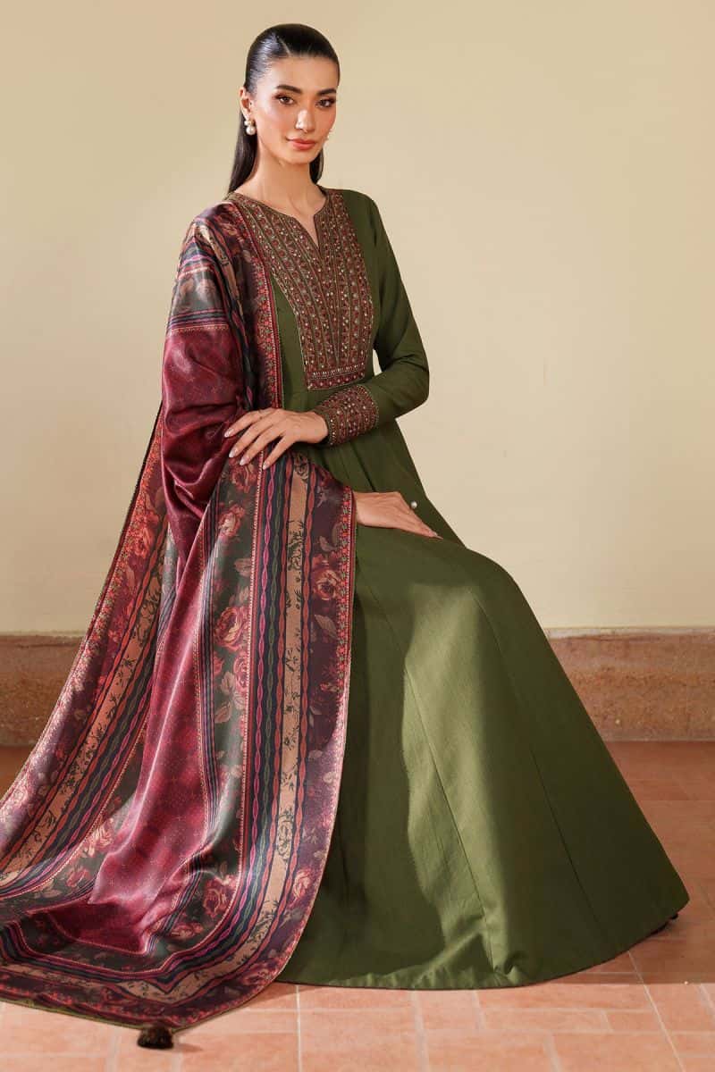 Embroidered Khaddar Ready-to-Wear Suit