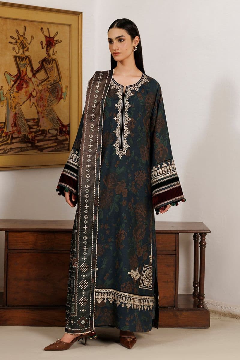 Printed Velvet Ready-to-Wear Suit thumbnail