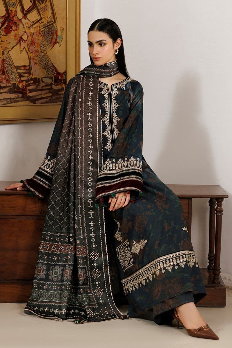 Printed Velvet Ready-to-Wear Suit thumbnail