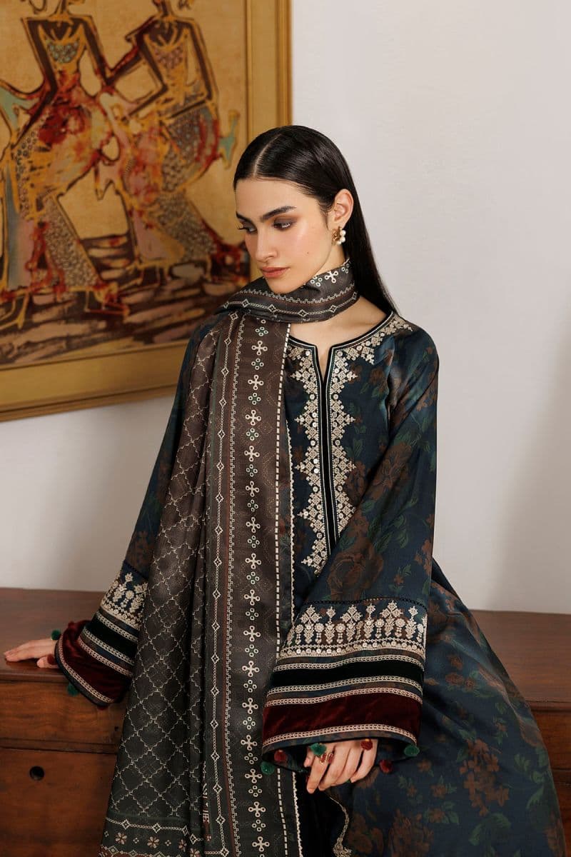 Printed Velvet Ready-to-Wear Suit thumbnail