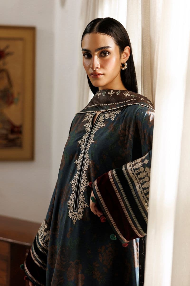 Printed Velvet Ready-to-Wear Suit thumbnail