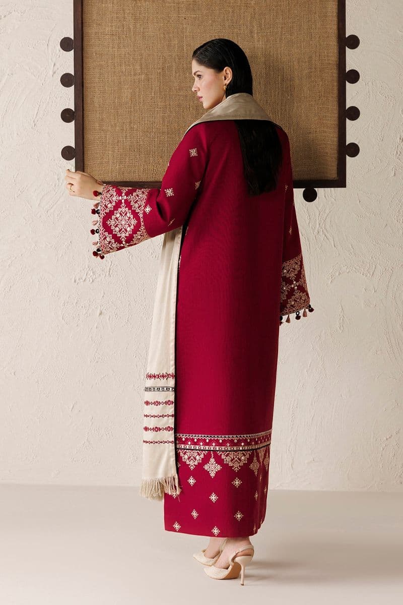 Embroidered Khaddar Ready-to-Wear Suit thumbnail