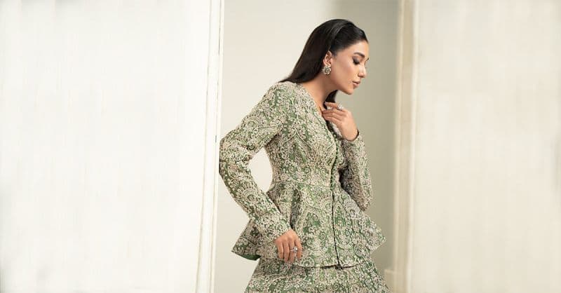 Embroidered Zari Net Fabric (1Pc) | LF-729 thumbnail