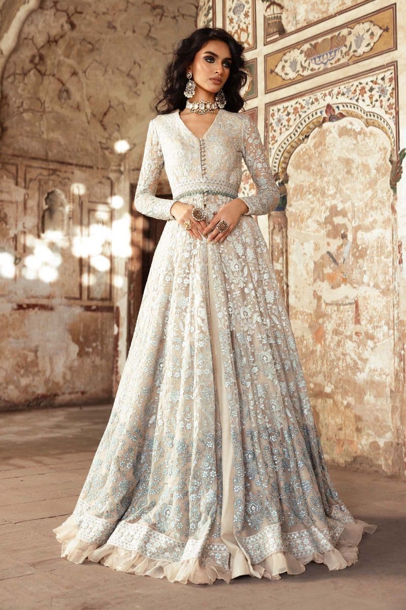 Embroidered Chiffon Fabric (2Pcs) | LF-918 thumbnail
