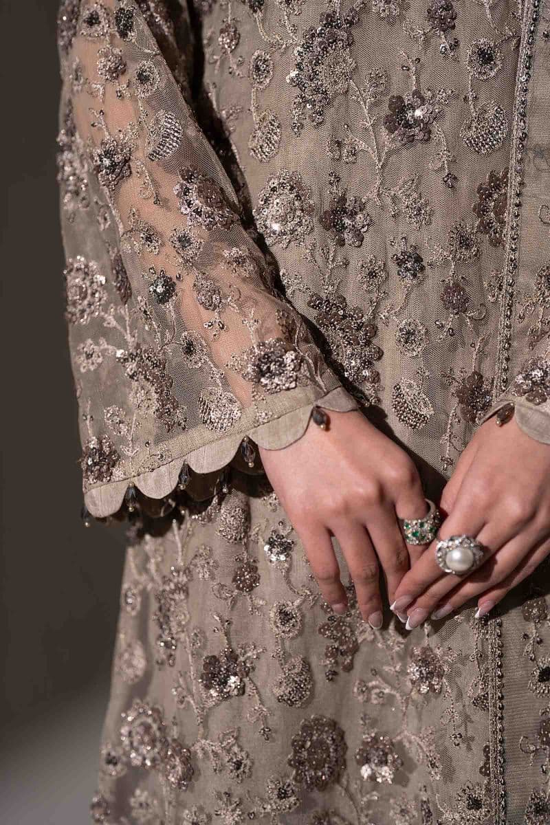 Embroidered Net Fabric (3Pcs) thumbnail