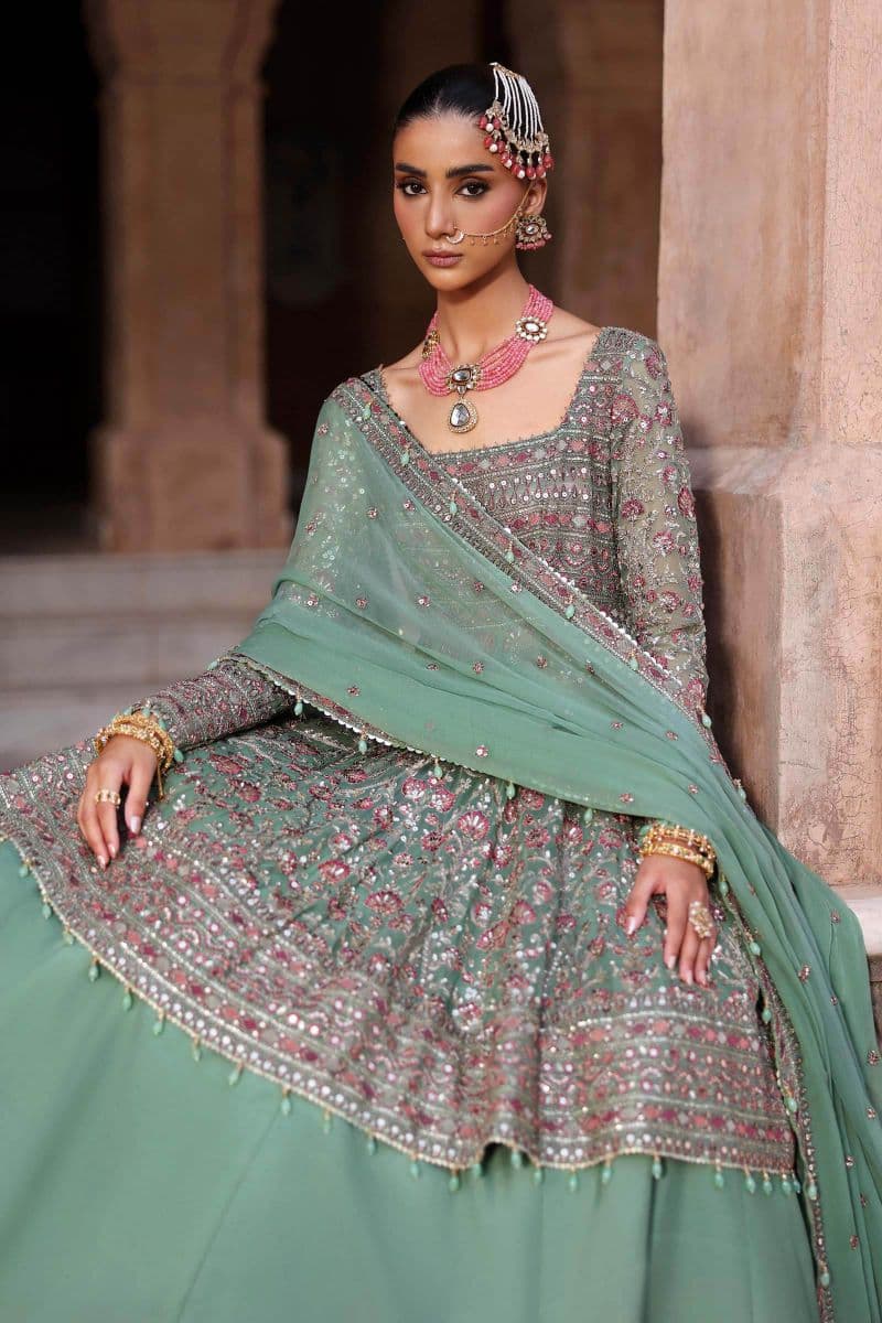 Embroidered Chiffon Fabric (3Pcs) thumbnail