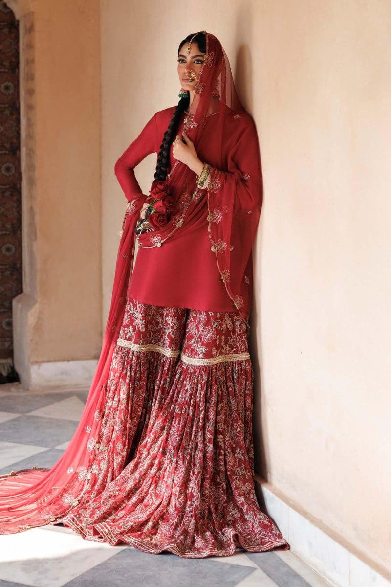 Embroidered Net Fabric (2Pcs) thumbnail