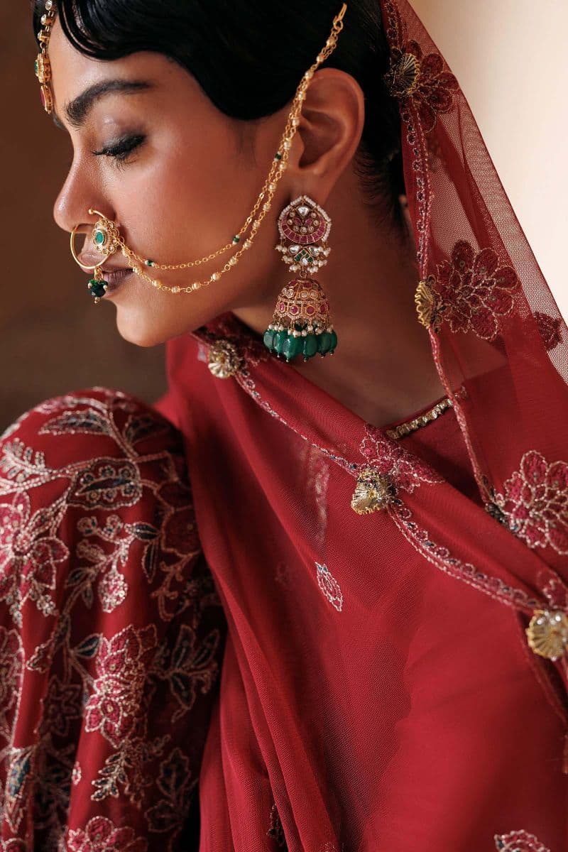 Embroidered Net Fabric (2Pcs) thumbnail