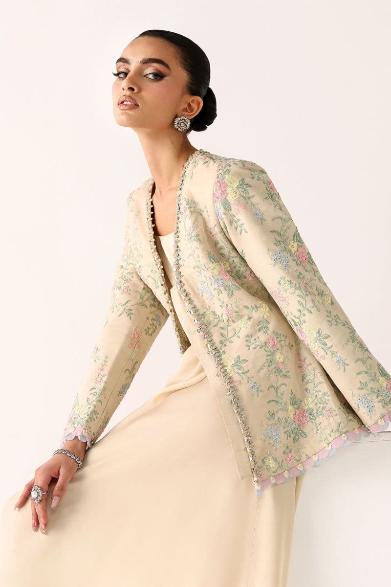 Embroidered Chiffon Fabric (2Pcs) thumbnail