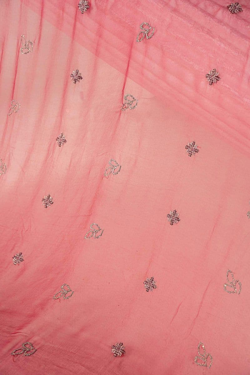 Embroidered Chiffon Fabric (3Pcs) thumbnail