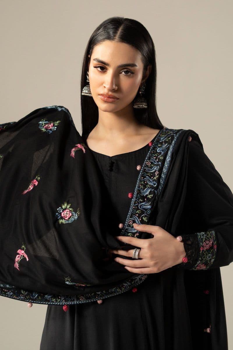 3 Piece Embroidered Linen Suit thumbnail