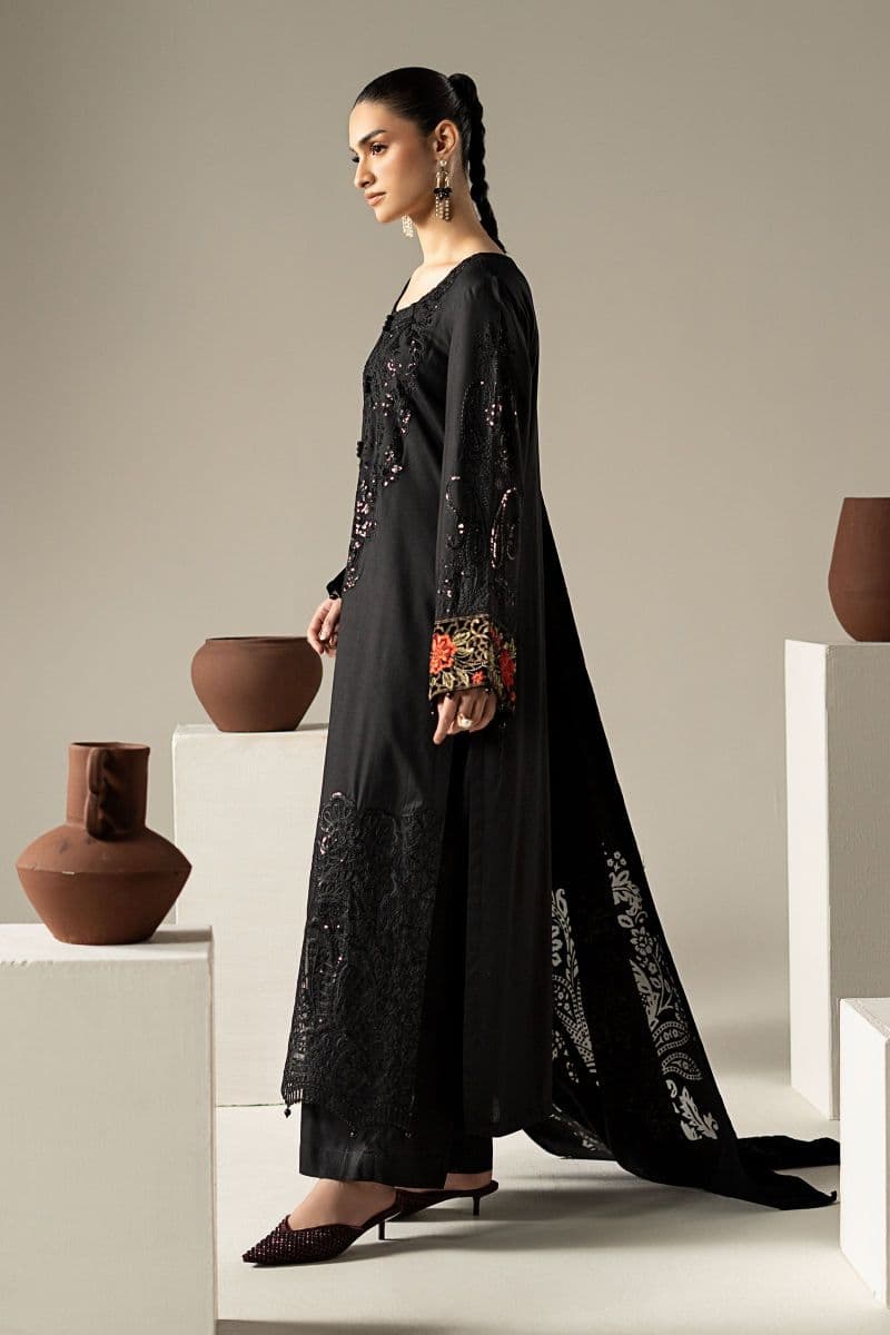 3 Piece Embroidered Linen Suit thumbnail