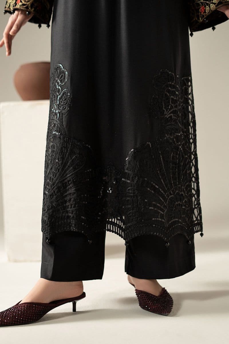 3 Piece Embroidered Linen Suit thumbnail